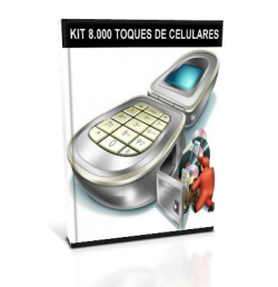 KIT Contendo 8.000 Toques de Celulares...